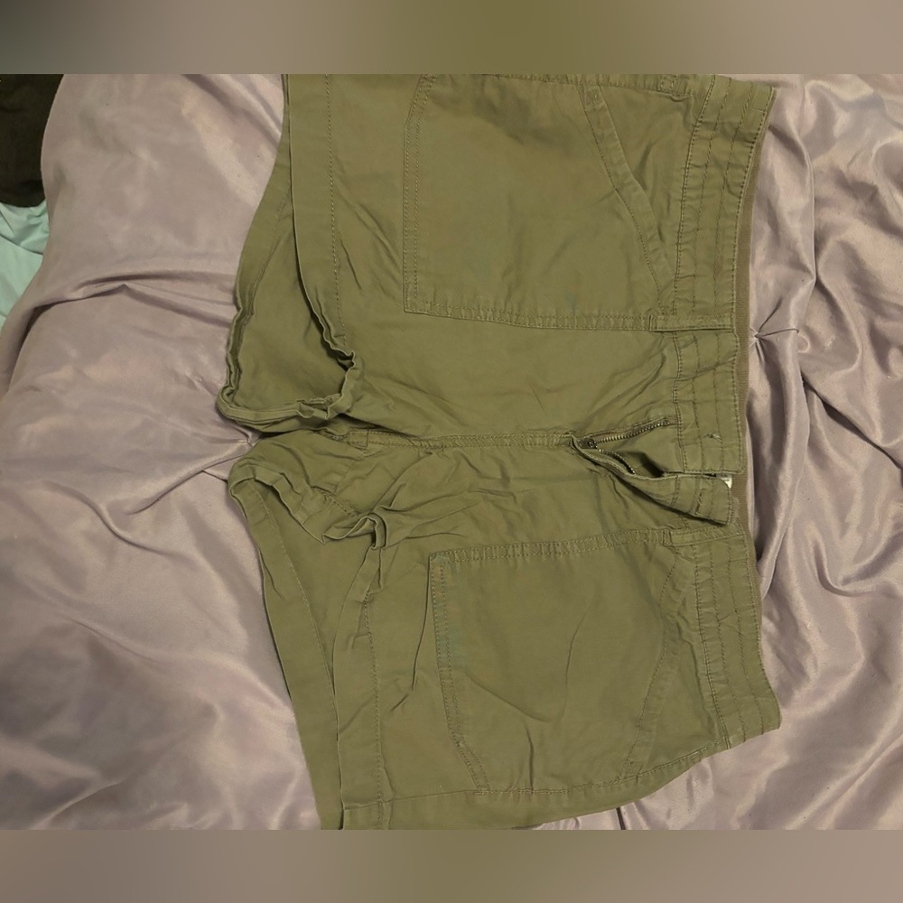 Torrid Olive Shorts